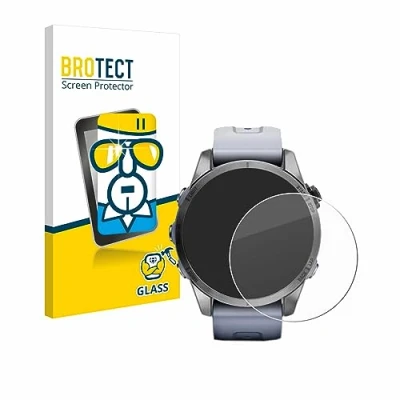 Immagine di brotect Vetro Temperato per Garmin Fenix 7S v Pellicola Protettiva Durezza 9H, Anti Graffio