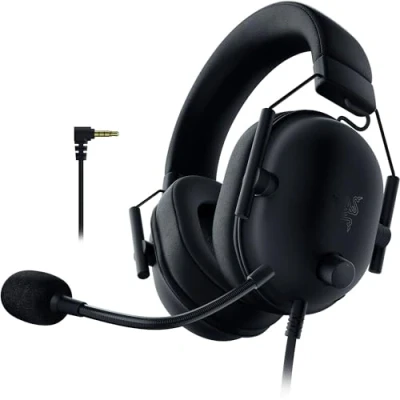 Immagine di Razer Blackshark V2 X (XBOX) Cuffie e sport cablate per console Xbox SX (250g, microfono cardioide, driver da 50mm, cancellazione passiva del rumore, connettore 3,5 mm) Nero