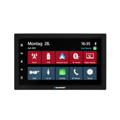 Immagine di Blaupunkt Oslo 600 DAB Autoradio Apple CarPlay, Android Auto™, Sistema di navigazione integrato, Telecomando incl., incl. Antenna DAB, Vivavoce Bluetooth®