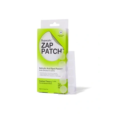 Immagine di Carbon Theory Supacylic Patch brufoli. Zap Patches Brufoli, 20 Cerotti Brufoli all&#039;Acido Salicilico per Trattamento Intensivo delle Imperfezioni, acne e