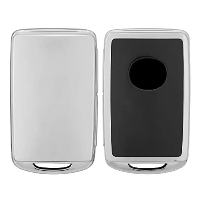 Immagine di kwmobile Custodia Compatibile con Mazda 4 tasti smart Cover Chiavi Auto Protezione Copri Telecomando Copertina Chiave Copertura Gommata Silicone TPU