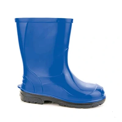 Immagine di Lemigo Bambini Stivali da Pioggia Ragazzi Ragazze Scarpe di Gomma Elza (Blu, numeric_24)