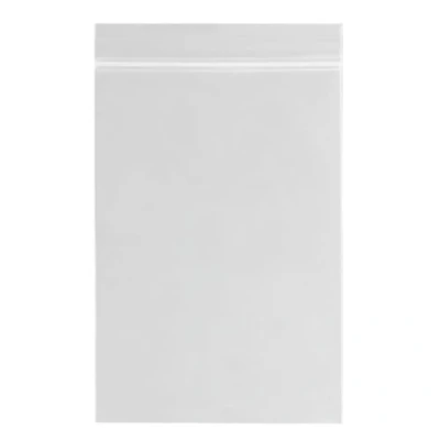 Immagine di 200 sacchetti di plastica da 7 x 11 cm, con chiusura lampo, plastica, piccoli riutilizzabili