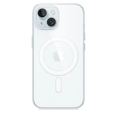 Immagine di Apple Custodia MagSafe trasparente per iPhone 15