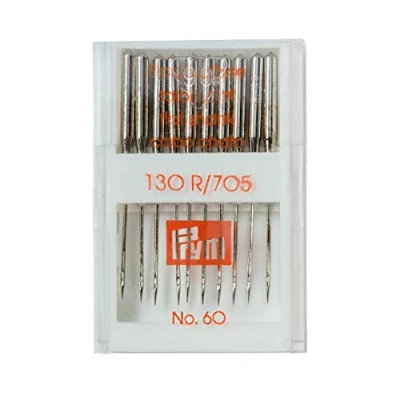 Immagine di Prym 151541 Aghi per Macchina da Cucire 130/705 Standard, Argento, No. 60