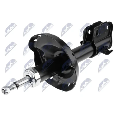 Immagine di NTY A SB 019 Ammortizzatore Assale anteriore Dx pressione del gas doppio tubo tipo McPherson Spina superiore, Collare inferiore