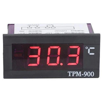 Immagine di Termometro Digitale LCD Termometro, Indicatore Pannello Misuratore di Temperatura, 40 ℃ + 110 elettronico umidità relativa alla temperatura