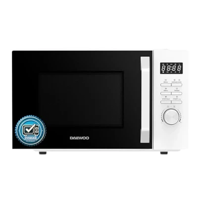 Immagine di Daewoo MD FC206SW Microonde Solo, 20 l, 700 W, 8 programmi automatici, 5 livelli di potenza, timer, colore: Bianco
