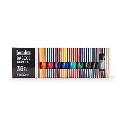 Immagine di Liquitex Basics Set di 36 Tubi da 22 ml