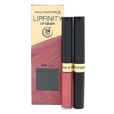 Immagine di Max Factor Lipfinity Lip Colour Rossetto Lunga Durata e Gloss Idratante con Applicazione Bifase Nuance 030 Cool 2.3 ml 1.9 g