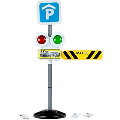 Immagine di Theo Klein 2960 Barriera per parcheggio I Fasi semaforiche Automatiche o Regolabili manualmente Mobile Spegnimento Automatico Giocattoli Bambini dai 3 Anni in su