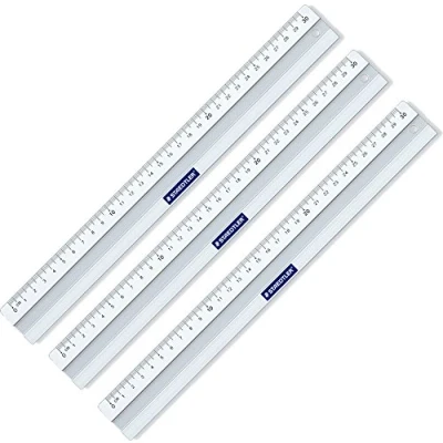 Immagine di Staedtler 563 30 Righello Alluminio Argento cm