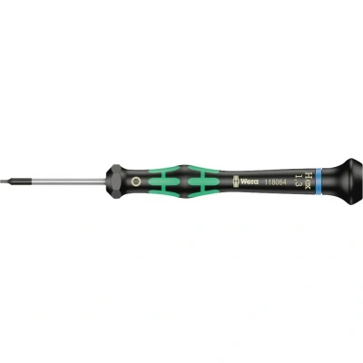 Immagine di Wera 2054 Elettronica e meccanica di precisione Cacciavite a esagono interno Dimensione chiave (metrica): 1.3 mm Lunghezza della lama: 40