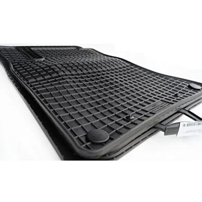 Immagine di Tappetini in gomma W176 W246 CLA C117 GLA X156 4 pezzi nero