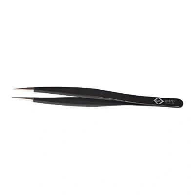 Immagine di C.K T2347D ESD Pinzetta 00 SA Acuminate, Piatte 120 mm