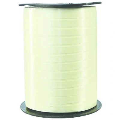 Immagine di Clairefontaine 601702C Bobina di nastro da regalo liscio, 500 m x 7 mm, ideale per progetti creativi e regali, colore avorio