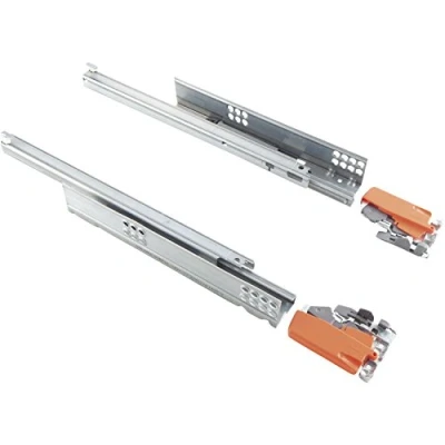 Immagine di Blum 9002730355352 Tandem Plus Blumotion Estrattore parziale, 500 mm, con Giunti, Argento