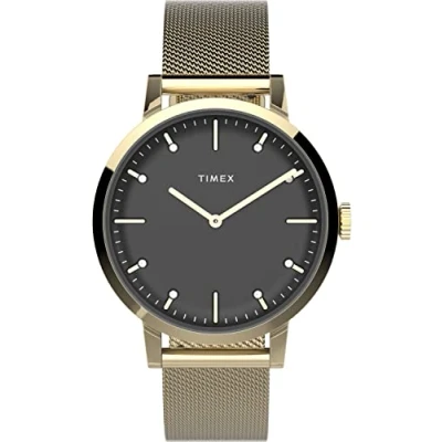 Immagine di Timex Orologio Analogico al Quarzo Donna con Cinturino in Acciaio Inossidabile TW2V37200