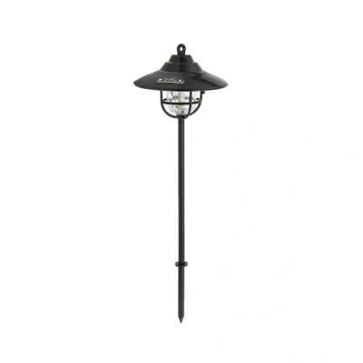 Immagine di Lampada LED da esterno Ketil di Lindby, nera, picchetto a terra, batteria