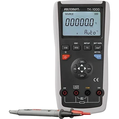Immagine di VOLTCRAFT TK 1000 Calibratore Temperatura, Tensione Batteria 9 V (1x)
