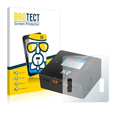 Immagine di brotect Pellicola Protettiva Vetro per ISDT Smart Duo Charger K2 Protezione Schermo [Durezza Estrema 9H, Chiaro]