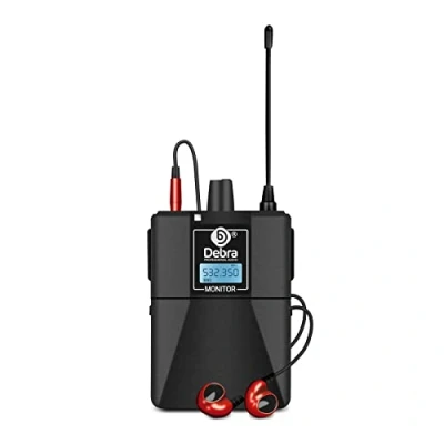 Immagine di D Debra Bodypack con auricolare Adatto solo per ER 202 Wireless nel sistema di monitoraggio auricolare, non può essere utilizzato da (solo 1 bodypack)