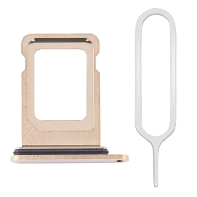 Immagine di MMOBIEL Vassoio Carta Sim Compatibile con iPhone 12 6.1 inch 2020 Porta Scheda Inclusa guarnizione di gomma e Pin Viola