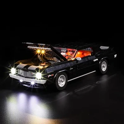 Immagine di LIGHTAILING Kit di Illuminazione a LED per Lego 10304 Camaro Z28 Modello da Costruire Set luci Compatibile con Il (Non includere Lego)
