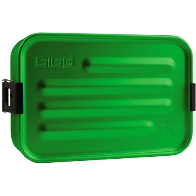 Immagine di SIGG Porta Merenda In Alluminio Lunchbox Plus Compartimenti Per Il Cibo Premiato Microonde E La Lavastoviglie Ermetico Leggerissimo Senza BPA S / L