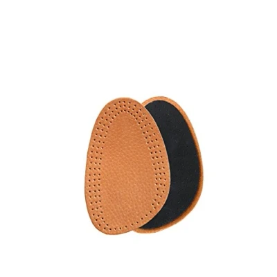 Immagine di Kaps Mezze Solette Halfled Pelle Confortevole e Lattice Assorbe l&#039;Umidità Impedisce lo Sfregamento le Vesciche in Scarpe con Tacchi, Flat Stivali Beige Nero (39 40 EUR Beige)