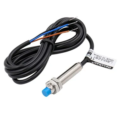 Immagine di Heschen M8 Interruttore sensore di prossimità induttivo Non schermato tipo LJ8A3 2 Z/BY Rivelatore 2mm 10 30VDC 200mA PNP normalmente aperto (NO) 3 fili