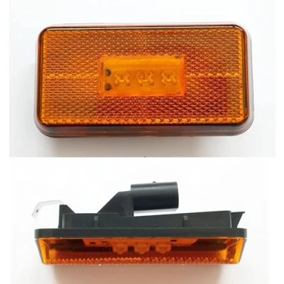 Immagine di Luci di posizione laterali, a LED, OEM 1737413, color ambra, confezione da 2