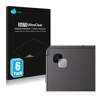 Immagine di savvies (6 Pezzi Pellicola Protettiva per Samsung Galaxy Tab S6 Lite LTE 2022 (SOLO Fotocamera) Protezione Schermo Trasparente