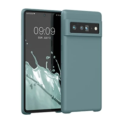 Immagine di kwmobile Cover per Google Pixel 6 Pro Custodia Back Case Smartphone in Silicone TPU Protezione Gommata artic night