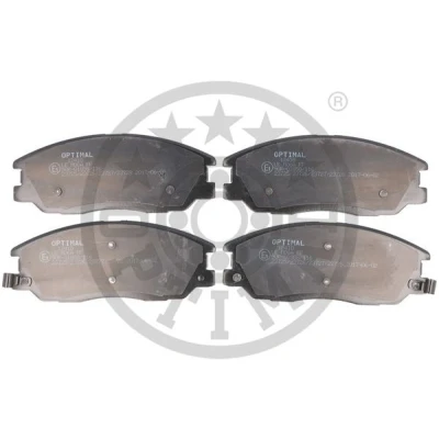 Immagine di OPTIMAL BP 12410 Kit pastiglie freno Assale anteriore con segnalatore acustico usura SSANGYONG: Rodius I, Kyron, HYUNDAI: Terracan, Terracan Van / SUV
