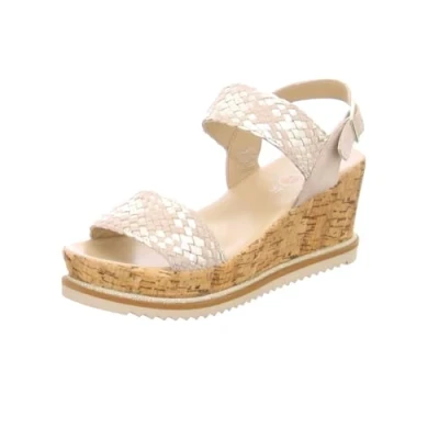 Immagine di ara Sandali con tacco, Donna, Taglia: 41, Sand platin multi Scamosciato
