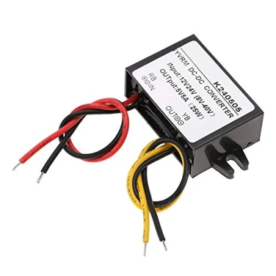 Immagine di Modulo Convertitore DC DC, Di Alimentazione 12V/24V a 5 V 5A Buck Converter Module