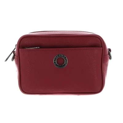Immagine di Mandarina Duck Mellow Leather P10FZT37, Borsa A Tracolla Donna, Rosa (Rumba Red), 16x11x6 (L x H W)