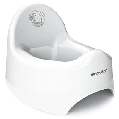 Immagine di BABYLON Vasino per bambini Nautilus anti scivolo wc, colore: Bianco