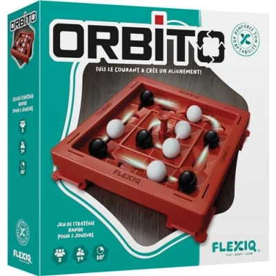 Immagine di FlexiQ Asmodee Orbito Giochi da tavolo di strategia riflessione Gioco familiare a partire dai 7 anni 2 giocatori Versione italiana