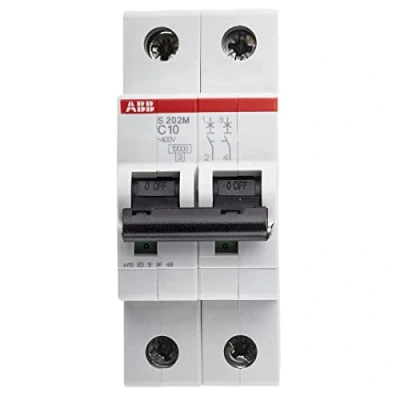 Immagine di ABB S202M C10 INTERRUTTORE AUTOMATICO 10KA 2P