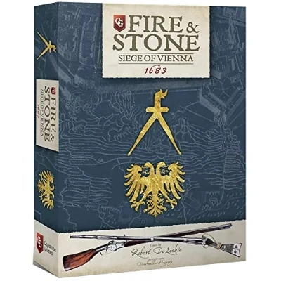 Immagine di Capstone Games Fire &amp; Stone Siege of Vienna 1683 Board Game Base 2 to 4 Players Ages 8+