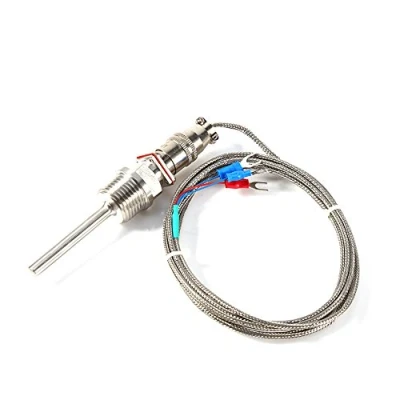 Immagine di RTD Pt100 Sensore di Temperatura Sonda 1/2&quot; NPT Filettatura 3 Cavi 2M