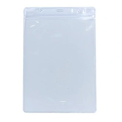 Immagine di CKB Ltd® 10 buste verticali trasparenti formato A5, con tasca in plastica, misura extra grande, per ritratto 25 x 17 cm, biglietti fino a 166 220 mm