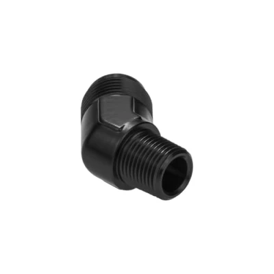 Immagine di AN8 3/8 NPT 45&#039; Connettore adattatore Maschio Schwa