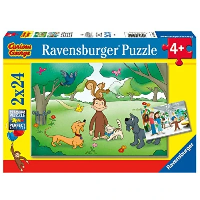 Immagine di Ravensburger George Puzzle, 2 x 24 Pezzi, 05019