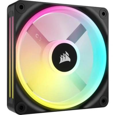 Immagine di Corsair iCUE LINK QX120 RGB 120 mm PWM Lüfter Erweiterungskit CO 9051001 WW