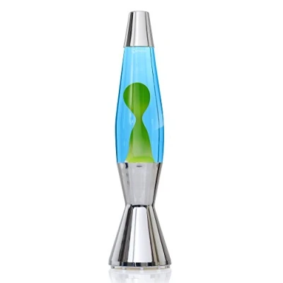 Immagine di Mathmos Astrobaby Lampada a lava Blu/Verde