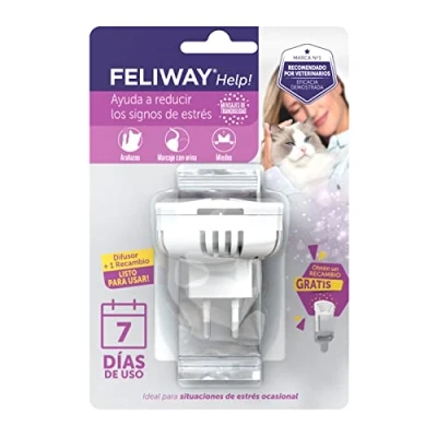 Immagine di Feliway® Help! antistress per gatti Starter set (Diffusore + cartuccia 340 mg)
