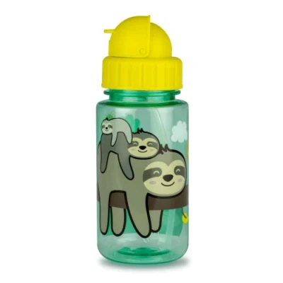 Immagine di TUM Borraccia Bambini Flip Top, con Cannuccia in Tritan, 400ml, Senza BPA Il Bradipo Stanley